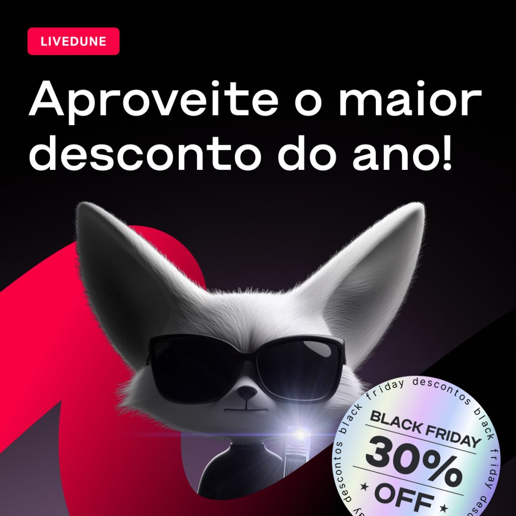 Black Friday da LiveDune